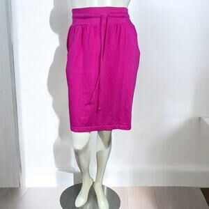 Basic Essentials 90s Pink Skirt, Size Medium, Poly-Cotton Blend, Good Condition